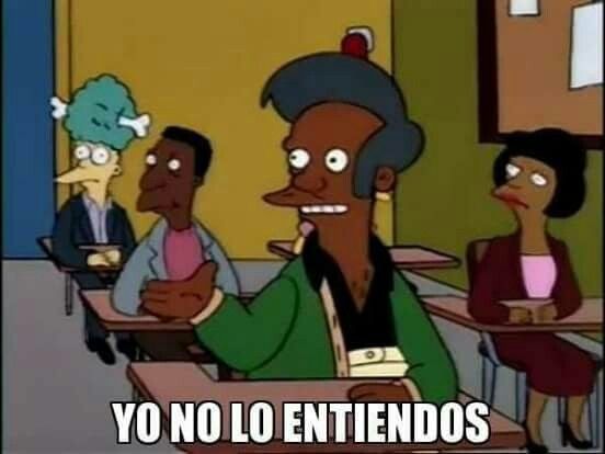 Yo no lo entiendos